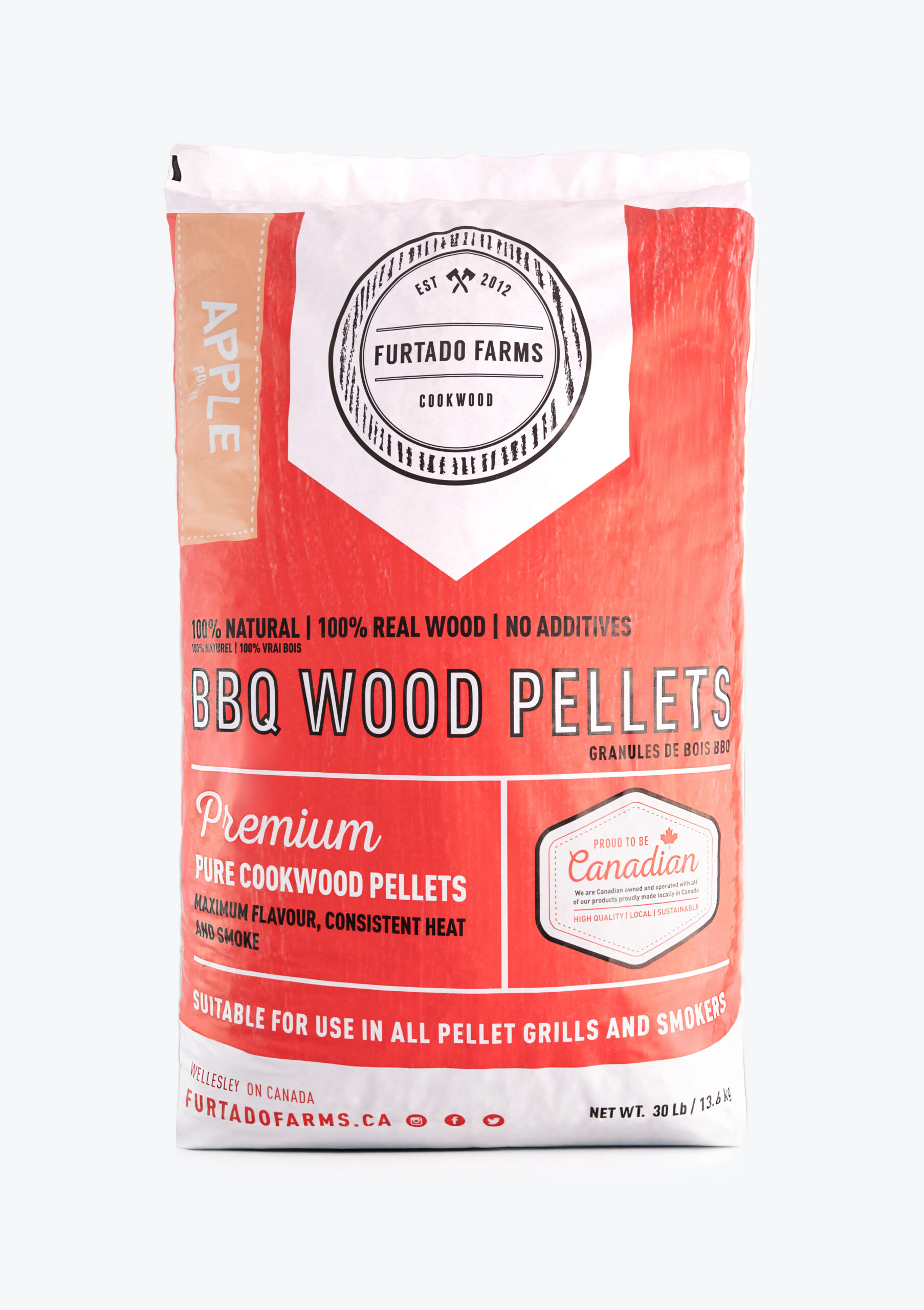 apple pellet Pellet BBQ Furtado Farms APPLE - immagine 1