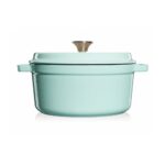 Casseruola in ghisa 4,7 Lt. Celeste Grand Feu - immagine 2