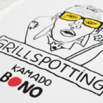 Maglietta Bianca Grillspotting Kamado Bono - immagine 2