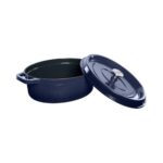 Pentola Ovale 5,6 Lt. Blu Grand Feu - immagine 3