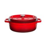 Pentola Ovale 5,6 Lt. Rossa Grand Feu - immagine 2
